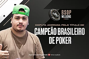 Campeão Brasileiro de Poker levará mais de R$ 250 mil em prêmios