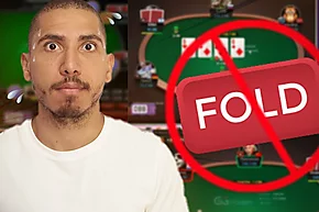 O que acontece se o botão de “fold” do brasileiro for retirado?