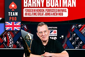 Aos 68 anos, Barny Boatman é apresentado como embaixador do PokerStars
