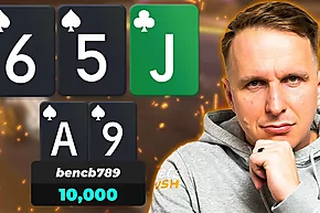 Bencb quer que você pare de jogar flush draws como um fish