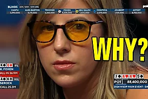Brilhante, terrível, no limite? Análises do blefe de Kristen Foxen no Main Event