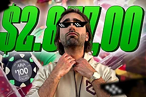 Max Lacerda jogando $2/$5 em Las Vegas