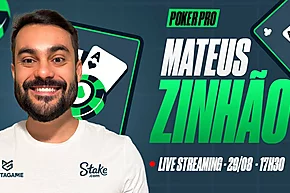 Jogando e explicando: Zinhão nos micro-stakes