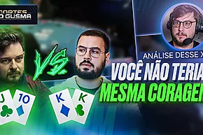 “Robôs”: Kovalski e Rochinha jogam mão exatamente como o solver em SHR de 100K do BSOP