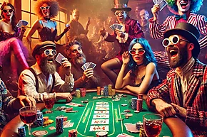 Próteses, $5 por uma cabeça de mosca, poker às cegas e outras apostas paralelas malucas