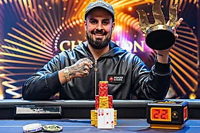 Em torneio fechado da WSOP, bracelete fica com rapper argentino